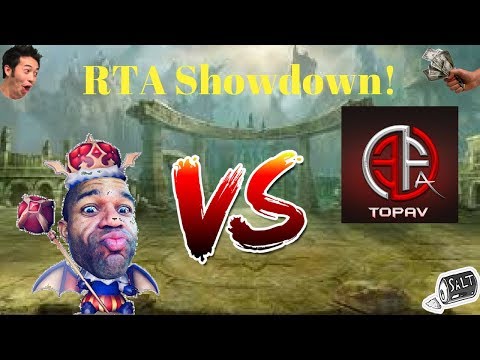 RTA Showdown: TopaV Vs. Childish! | Summoners War