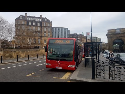 HW07 CXR/5481-Go North East Mercedes Benz Citaro 0530N/Citaro