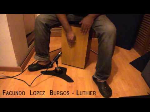 Cajón Peruano - Facundo Lòpez Burgos Luthier