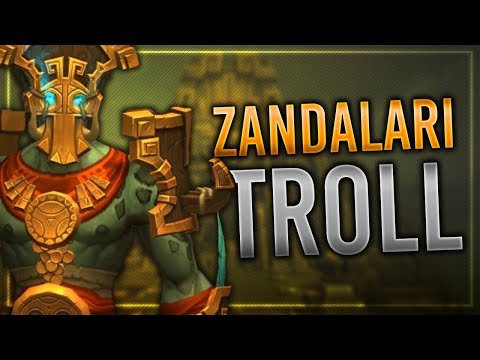 Zandalari Troll | Heritage Armor, Customization, Race Mount, Druid Forms & Shaman Totems!