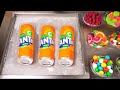 How To Make FANTA ICE CREAM ROLLS Oddly Satisfying Tapping And Scratching