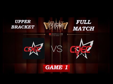CDEC VS CDEC YOUTH |  Radiant and Dire Cup 2015 Upper Bracket | Game 1 Full Match