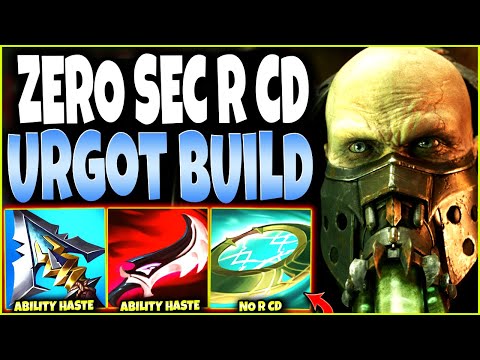 A Max Pen/CDR Urgot Build that will let you use your R every ~ZERO SECONDS 🔥 LoL URGOT s12 Gameplay