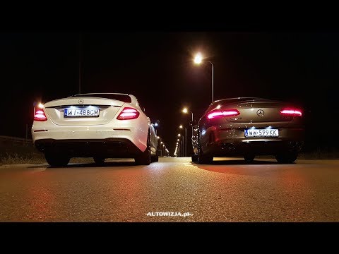 Mercedes E43 AMG vs Mercedes E53 AMG sound battle