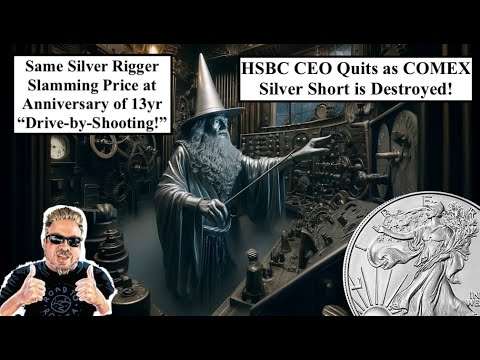 ALERT! 13 Years Since Silver Hit $50 & Was Slammed by Riggers! HSBC Short is Trapped!! (Bix Weir)