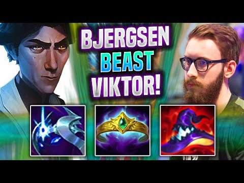 BJERGSEN IS A BEAST WITH VIKTOR NEW ITEMS! - TL Bjergsen Plays Viktor Mid vs Corki! | Season 2022