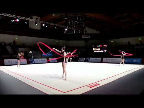 HUNGARY 5 RIBBONS 23,55 - Apparatus Final - GP Thiais 2025
