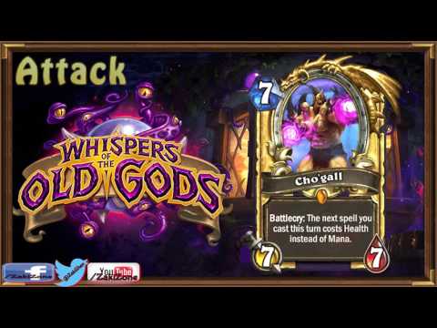 Cho'gall WotOG Card Sounds in English - HearthStone Whispers of the Old Gods