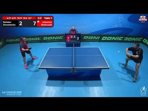 14:30 Bohdan Doroshenko 2  - 3 Liubomyr Sheshurak West 3 WIN CUP 25.11.2022 | TABLE TENNIS WINCUP