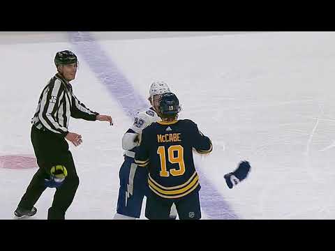 NHL Fight - Lightning vs Sabres - 2019 12 31