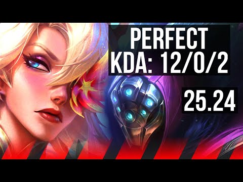 FIORA vs JAX (TOP) | Perfect KDA: 12/0/2 | KR Master | 25.24