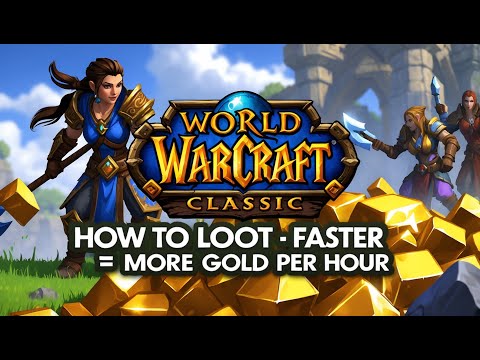 How To Loot Faster - Maximize Your Profits | Wow Classic