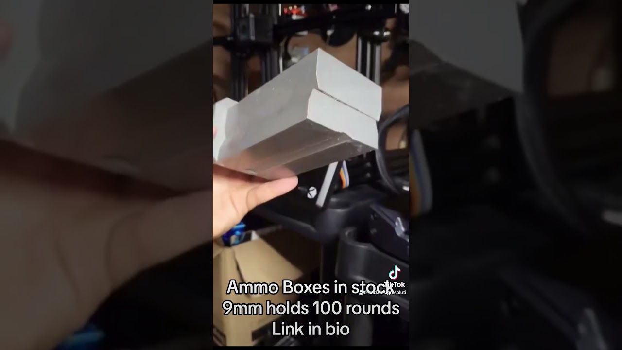 3D Printable Ammo Box #shorts #etsy