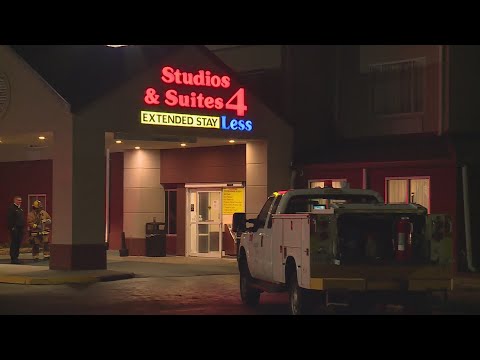 Chesapeake hotel evcuates tenants after hit and run causes significant damage