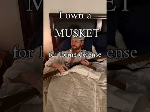 Just as the Founding Fathers intended! #musket #history #larp #reenactment #historicalcostume