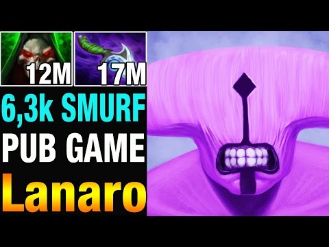 Lanaro 7,4k MMR Plays Faceless 6,3k SMURF - Dota 2