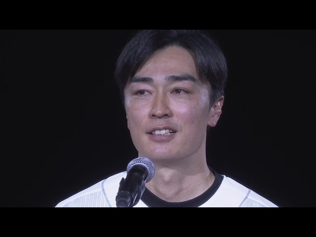 【ホークス・和田毅 引退セレモニー】22年間の思いがあふれる…。およそ13分間に及ぶ最後のあいさつ 2025年3月15日 福岡ソフトバンクホークス
