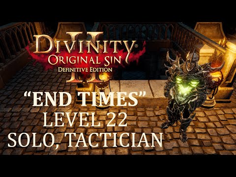Divinity OS 2 DE - Fane, Hand of The Devourer in "End Times" (Level 22, Solo, Tactician)
