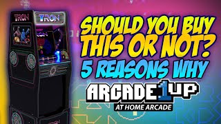 Arcade1Up TRON Top 5 Reasons You Should Or Should Not Buy This Cabinet!