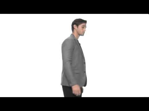 Shades of Grey - Flannel Notched Lapel Blazer SKU : # 8079461