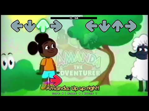 Friday Night Funkin' - Don't Listen (Amanda The Adventurer Fansong) Charted