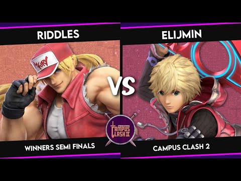UTSmash's Campus Clash 2 | Riddles (Terry) vs Elijmin (Shulk) | Losers Quarters