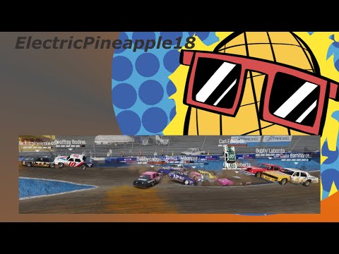 Carzy dumb ending to my Wreckfest race!!!