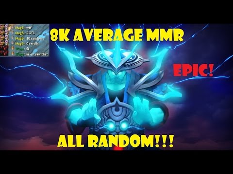 8000 MMR AVERAGE GAME ALL AGREED TO RANDOM!!