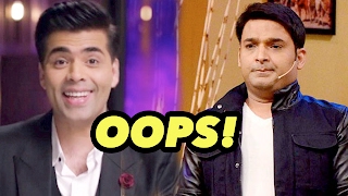 OOPS! Karan Johar Embarrassed Kapil Sharma On Koffee With Karan