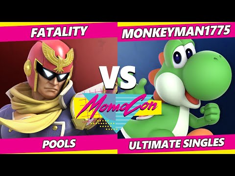 MomoCon 2022 - Fatality (Captain Falcon) Vs. Monkeyman1775 (Yoshi) SSBU Ultimate Tournament
