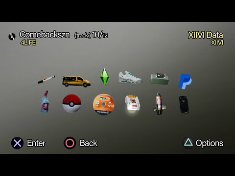 XIIVI & $MXTI - 4LIFE (Lyrics Visualizer)