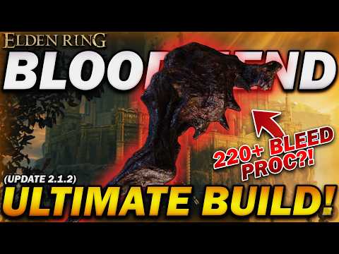 "This Bloodfiend Build DESTROYS ALL DLC BOSSES!” - The NEW Best Bleed Weapon!