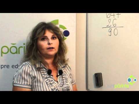 Adunarea numerelor naturale de la 0 la 100 cu trecere peste ordin