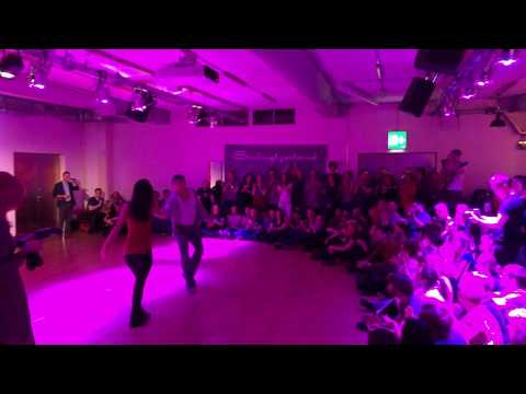 Diego Borges and Jessica Pacheco demo of WCS - Swingtzerland in Zurique