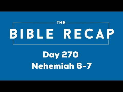 Day 270 (Nehemiah 6-7)