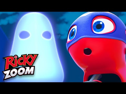 Etwas Gespenstisches⚡️ Wheel-o-ween ⚡️ Motorrad Karikatur | Ricky Zoom Deutsch