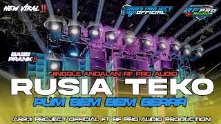 Download lagu DJ BASS PRANK RUSIA TEKO PUM BEM BEM BERRRRRR ‼️ JINGGLE ANDALAN RF PRO AUDIO mp3