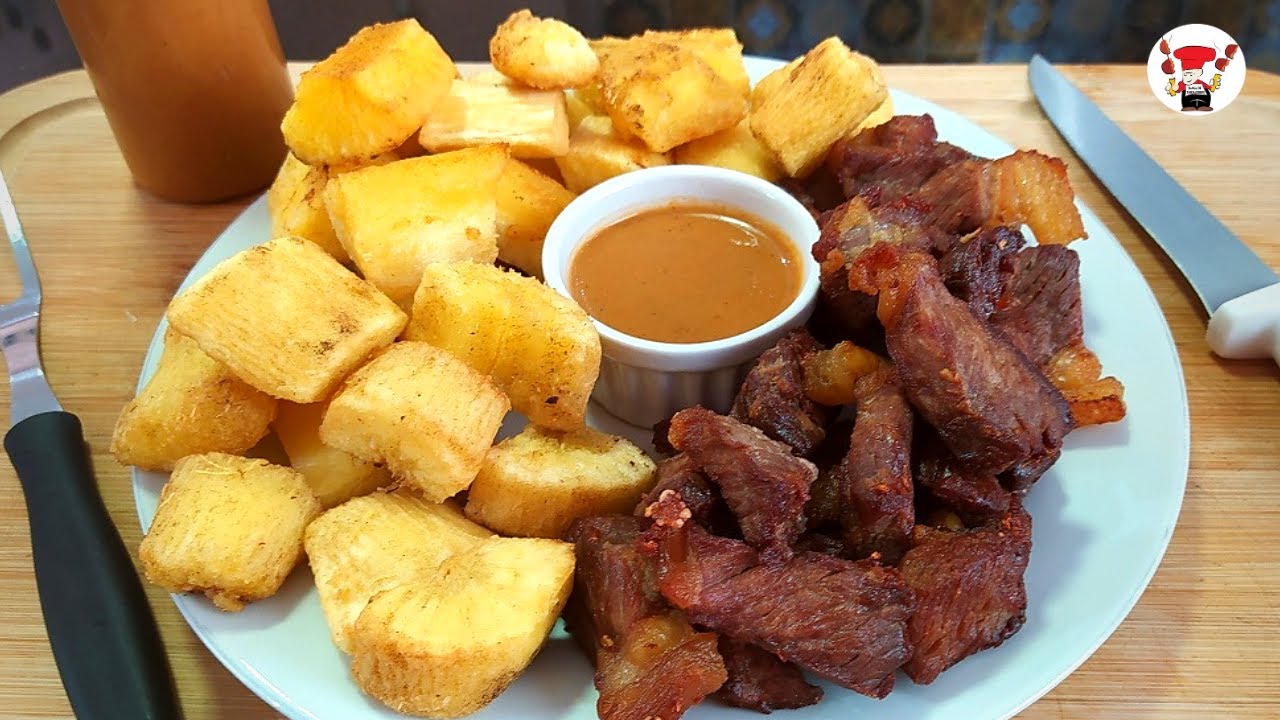 Como fazer carne de sol com mandioca comida de boteco