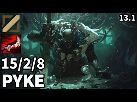 Pyke Mid vs Yone - KR Grandmaster | Patch 13.1