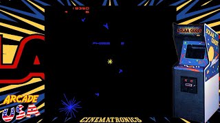 Solar Quest Gameplay (Cinematronics 1981)