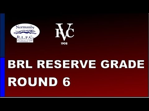 BRL Reserve Grade - Round 6: Normanby Hounds v Valleys Diehards