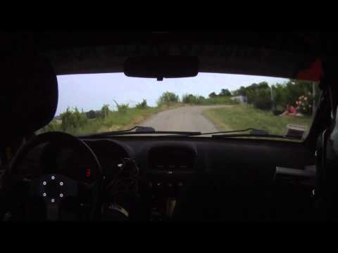 CameraCar Moscato Rally 2012 Gianesini-Solari Renault Clio S1600(Spettacolo con disco freno rotto)