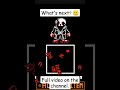 VHS SANS PHASE 2 Shorts Undertale