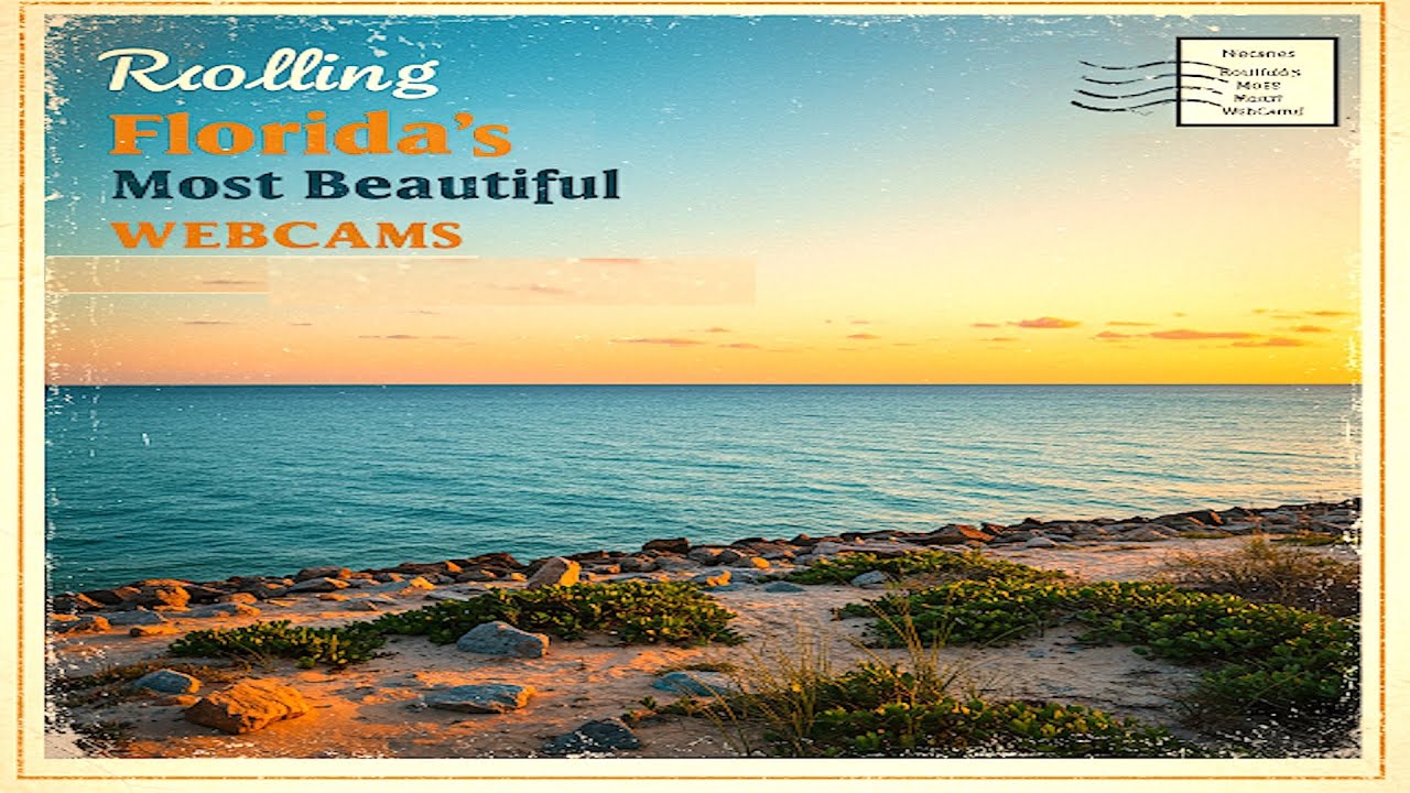 🌴LIVE🌴 FLORIDA'S MOST BEAUTIFUL BEACH CAMS — 04/25/2026