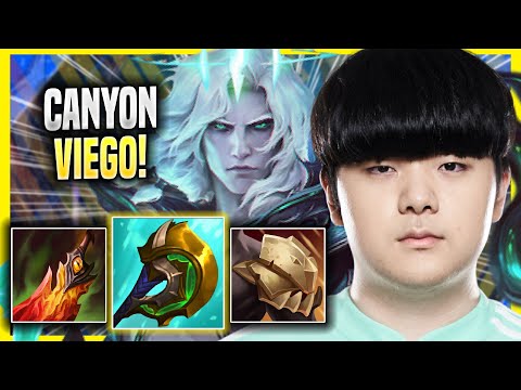 CANYON IS A MONSTER WITH VIEGO! - DK Canyon Plays Viego JUNGLE vs Volibear! | Season 2022
