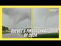 Quebec’s First Tornado of the 2024 Season Causes Damage Near Ontario Border