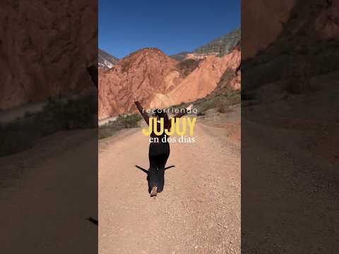 Recorriendo Jujuy en 2 días #jujuy #norteargentino #salinasgrandes #humahuaca #viajar