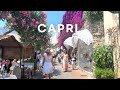 4K Italy Summer Evening Walk Center Of Capri Belvedere Tragara Dinner At Le Botteghe