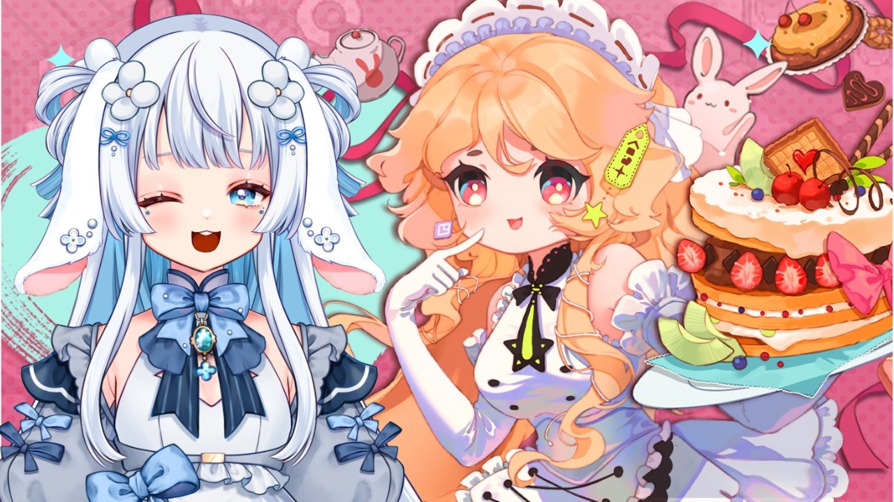 【ふしぎなベーカリーとおうち作り】かわいいゲーム見つけた！【子兎白にぃと/Vtuber】