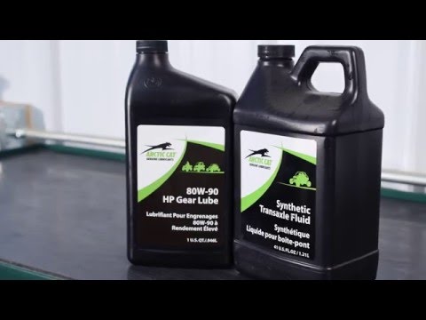 Prowler Gearcase Fluid Change